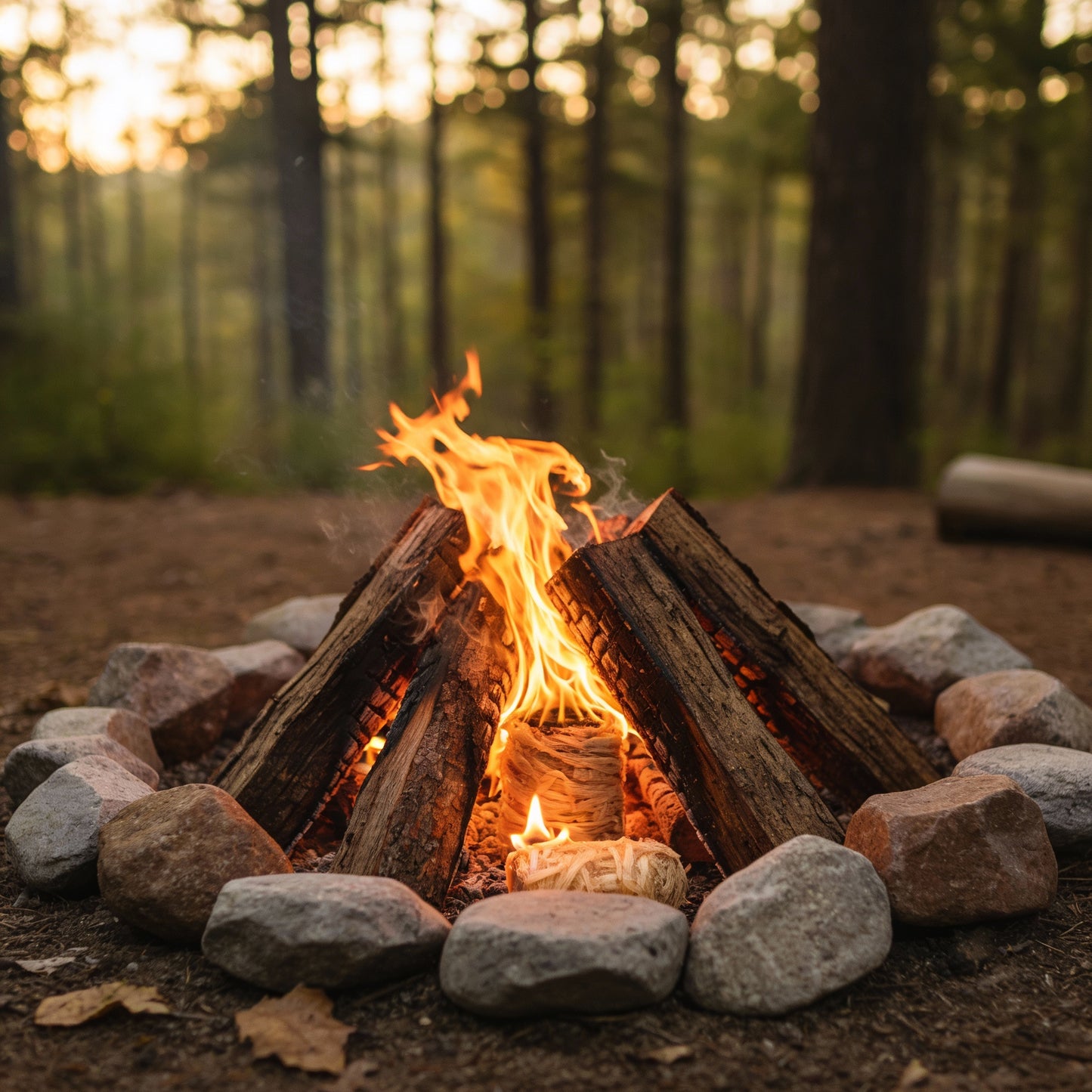 Natural Wax Wood Fire Starters